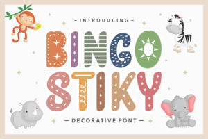 Bingo Stiky Font