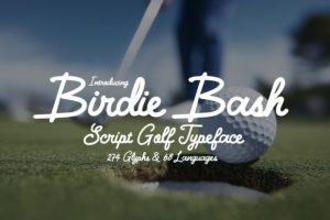 Birdie Bash Font