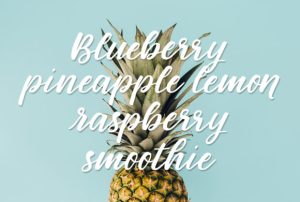 Alternative view of Birds of Paradies Font