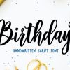 Birthday Font