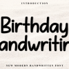 Birthday Handwriting Font