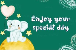 Alternative view of Birthday Party Font