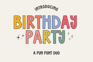Birthday Party Font