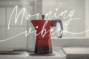 Alternative view of Bitter Sweet Font