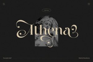 Alternative view of Black Autumn Font