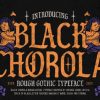 Black Chorola Font
