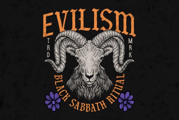 Black Chorola Font - Image 5