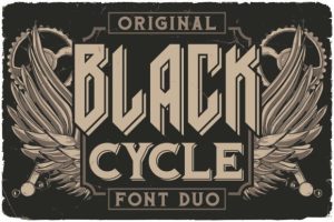 Black Cycle Font