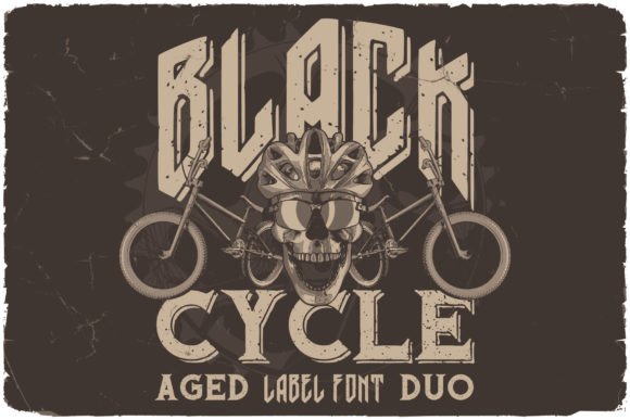 Black Cycle Font - Image 4
