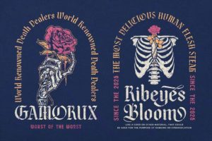 Alternative view of Black Deamond Font