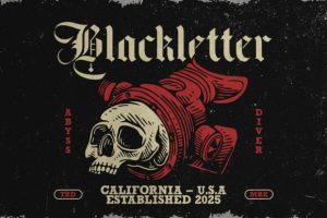 Alternative view of Black Face Font