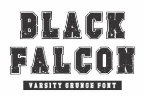 Black Falcon Font