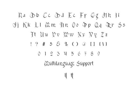 Black Gothics Font - Image 5