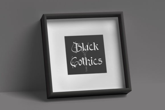 Black Gothics Font - Image 8