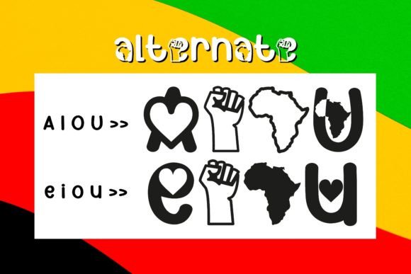 Black History Font - Image 5