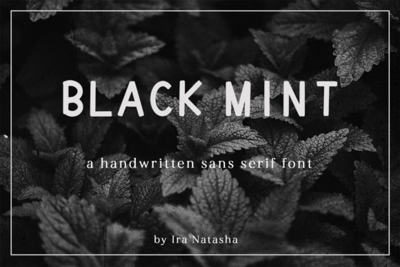 Black Mint Font