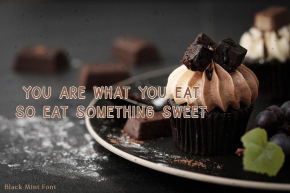 Black Mint Font - Image 6