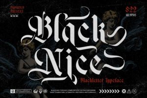 Black Nice Font