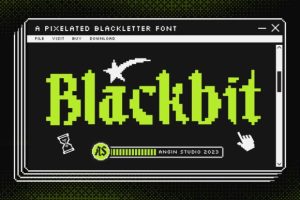 Blackbit Font