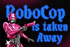 Alternative view of Blackbit Font