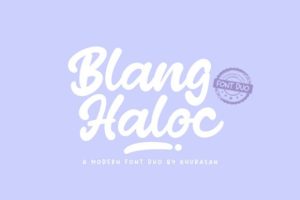 Blang Haloc Duo Font
