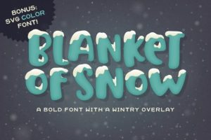Blanket of Snow Font
