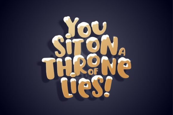 Blanket of Snow Font - Image 6