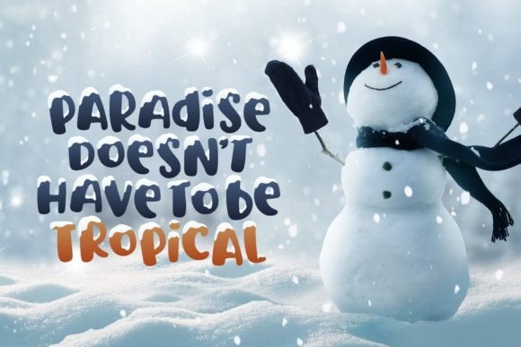 Blanket of Snow Font - Image 8