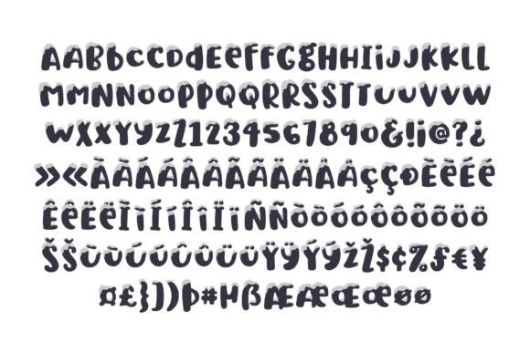 Blanket of Snow Font - Image 9