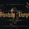 Bleeding Vampire Font