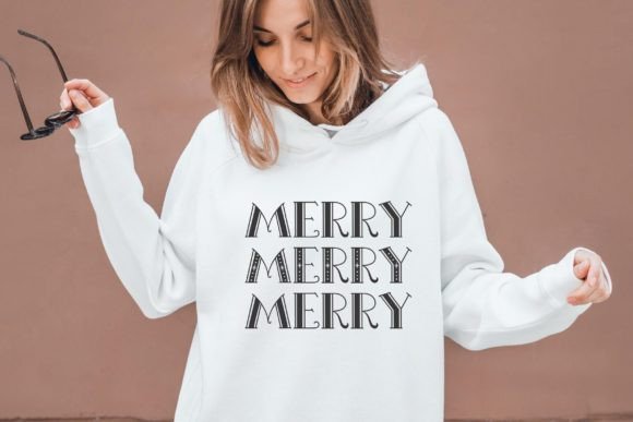 Blessed Christmas Font - Image 4