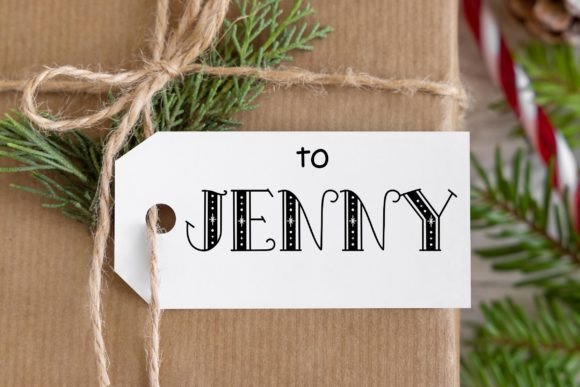 Blessed Christmas Font - Image 7