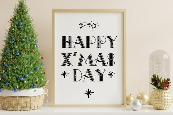 Blessed Christmas Font - Image 8