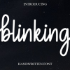 Blinking Font