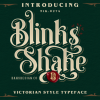 Blinks Shake Font