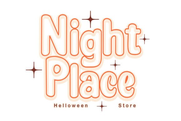 Blocky Outline Font - Image 7