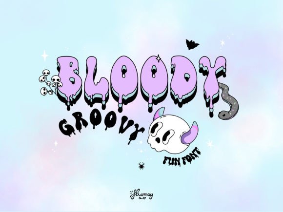 Bloody Groovy Font