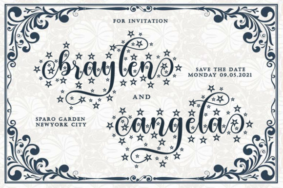 Blossom Font Font - Image 6