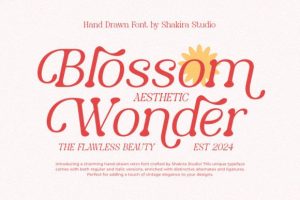 Blossom Wonder Font