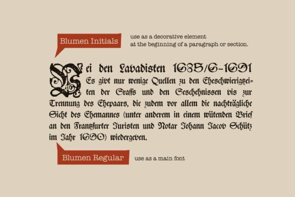 Blumen Font - Image 3