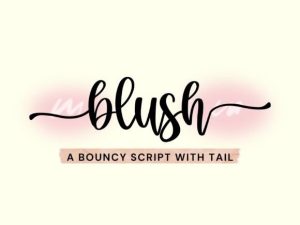 Blush Font