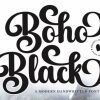 Boho Black Font