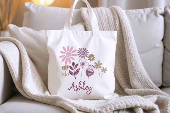 Boho Floral Font - Image 3