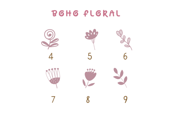 Boho Floral Font - Image 8