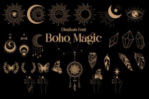 Boho Magic Font
