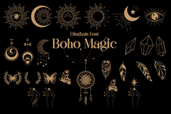 Boho Magic Font