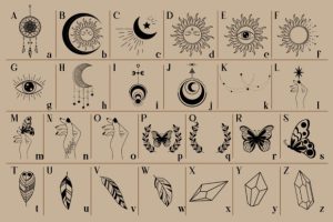 Alternative view of Boho Magic Font