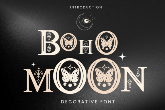 Boho Moon Font