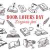 Book Lovers Day Font