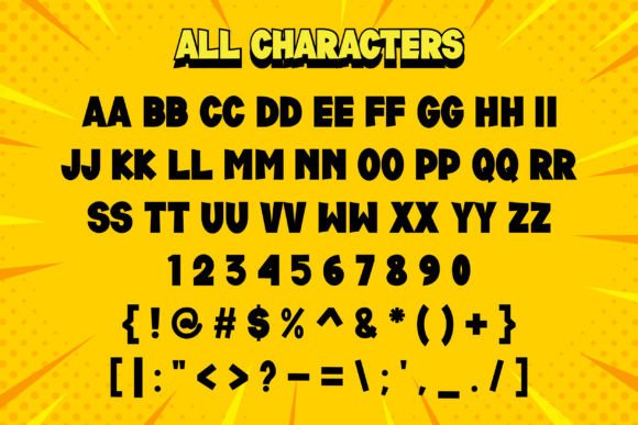 Boom Pow Font - Image 9